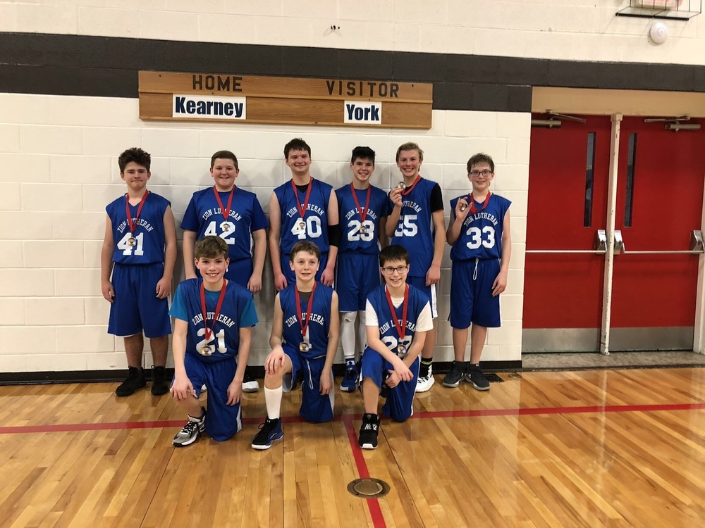 Boys Basketball ZION LUTHERAN SCHOOL