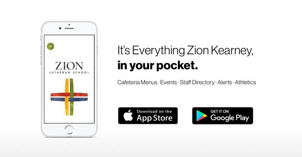 Zion has a new App and Website!